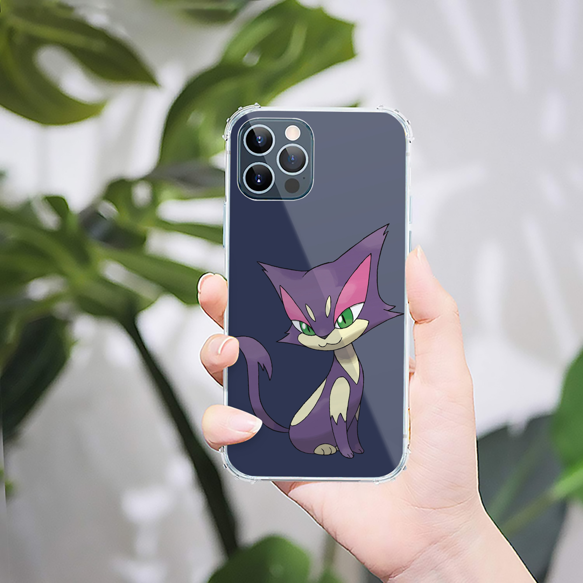 （画像用） ポケットモンスター Pokémon 【iPhone 12シリーズ対応】透明スマホケース（クリアソフトケース）